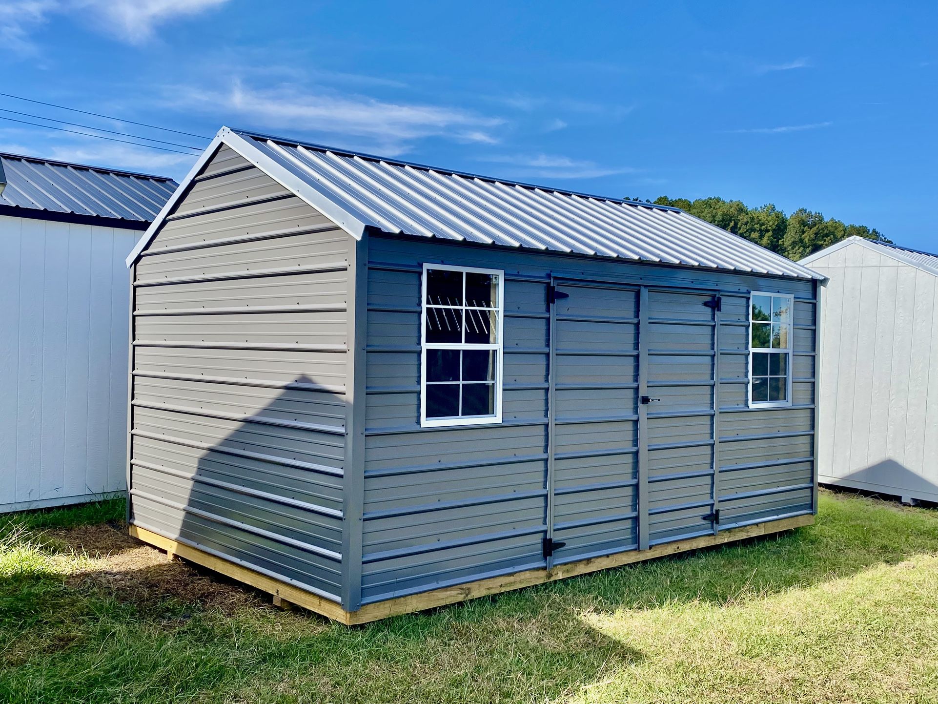 10x16 Metal Shed