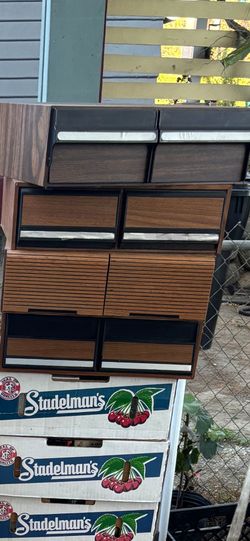 Vintage  Video Cassette Cabinet