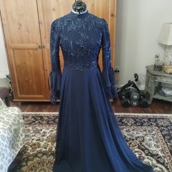 Modest Prom Dress Nwot 