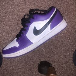 Jordan 1 Court Purple Lows 