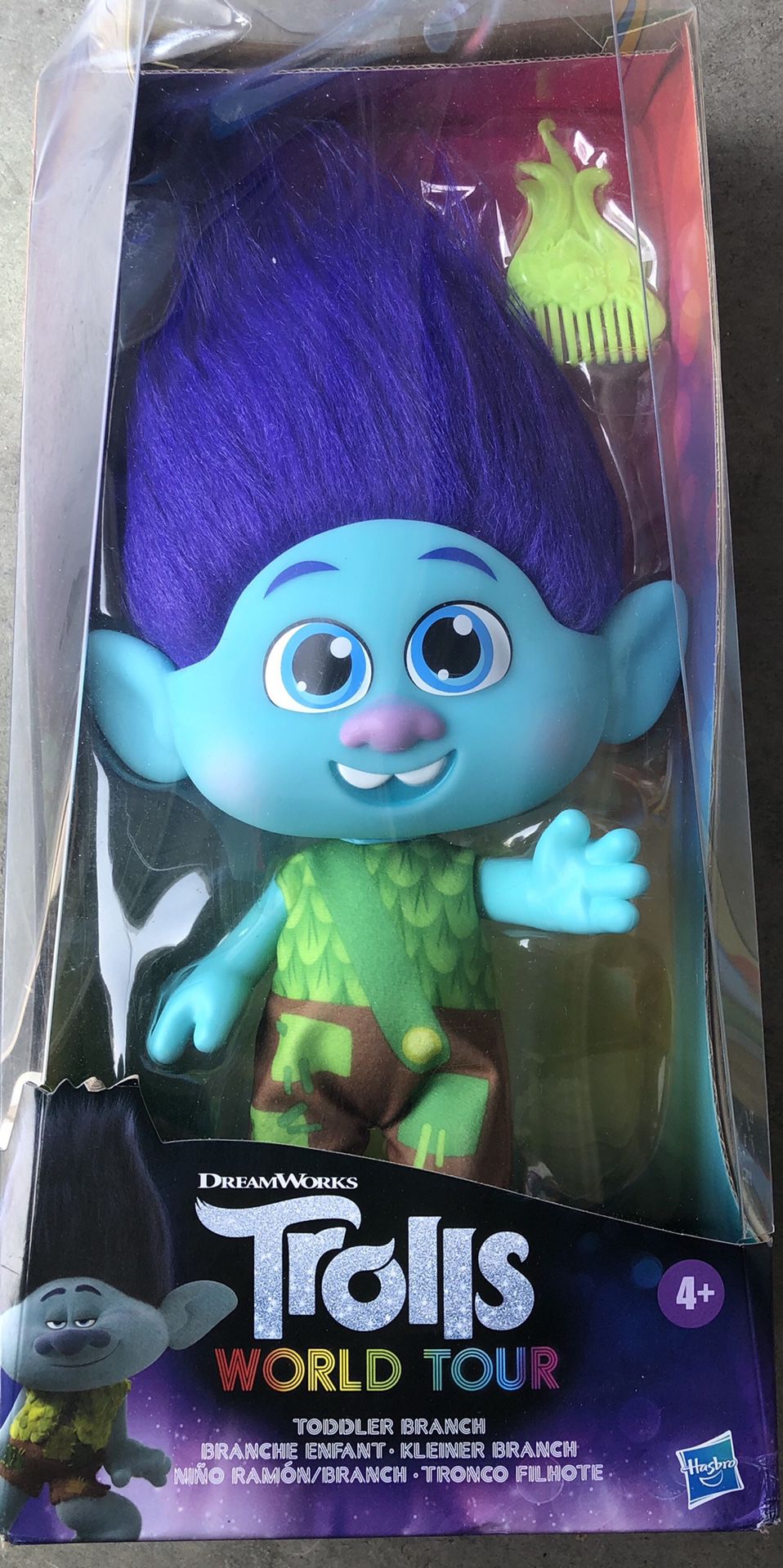 DreamWorks Trolls World Tour Toddler Branch Doll