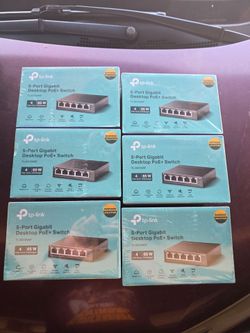 5-Port Gigabit PoE+ Switch tp-link