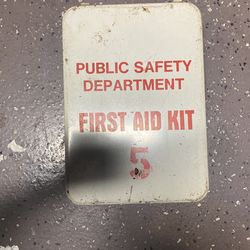 Vintage First Aid Kit 