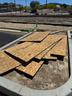 Half inch 4 x 8 plywood