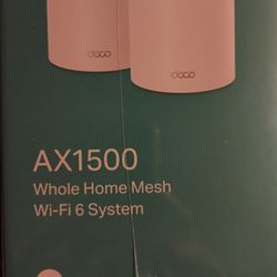 Tp-link Deco, AX1500 Whole Home System Mesh Wifi 6 System 