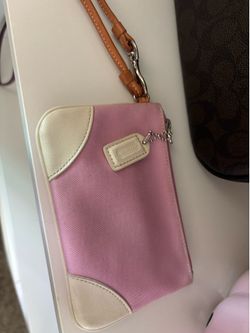 Coach wristlet