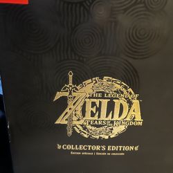 Brand New Collectors Edition Legend Of Zelda Tears Of The Kingdom Nintendo Breath Of The Wild