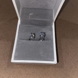 5mm Mossinite Earrings 