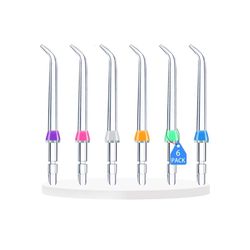 Replacement Heads for Waterpik Water Flosser Classic Jet Tips 6 pack