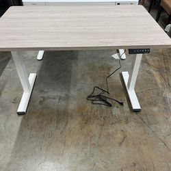 FLEXISPOT EN1 Height Adjustable Standing Desk 48 x 30 Inches Whole-Piece Desk Board