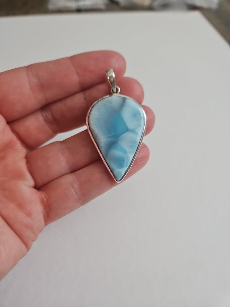 Larimar Pendant