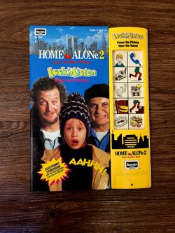 Vintage Home Alone 2 Look And Listen Book