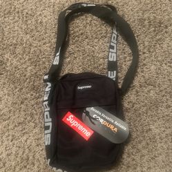 Brand New Black Supreme Shoulder Bag