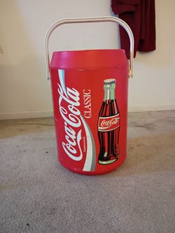 20" tall Coca-Cola cooler