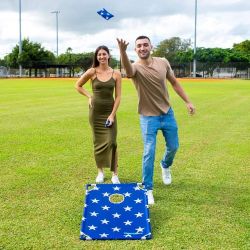 Cornhole Tossing Game ( Stars & Stripes )