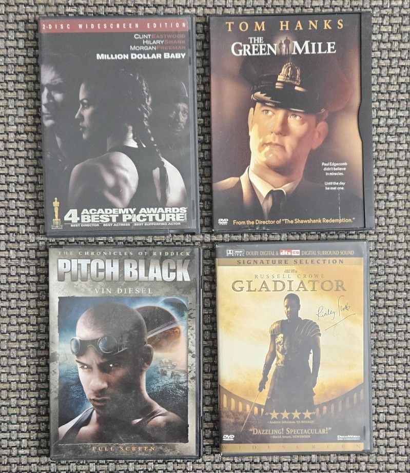 DVDs (X4)