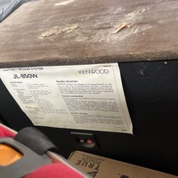 3 Way Speaker System 