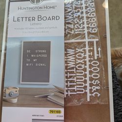 Letter Board 