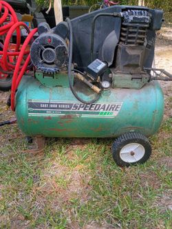 Speedaire Cast Iron Series Air Compressor