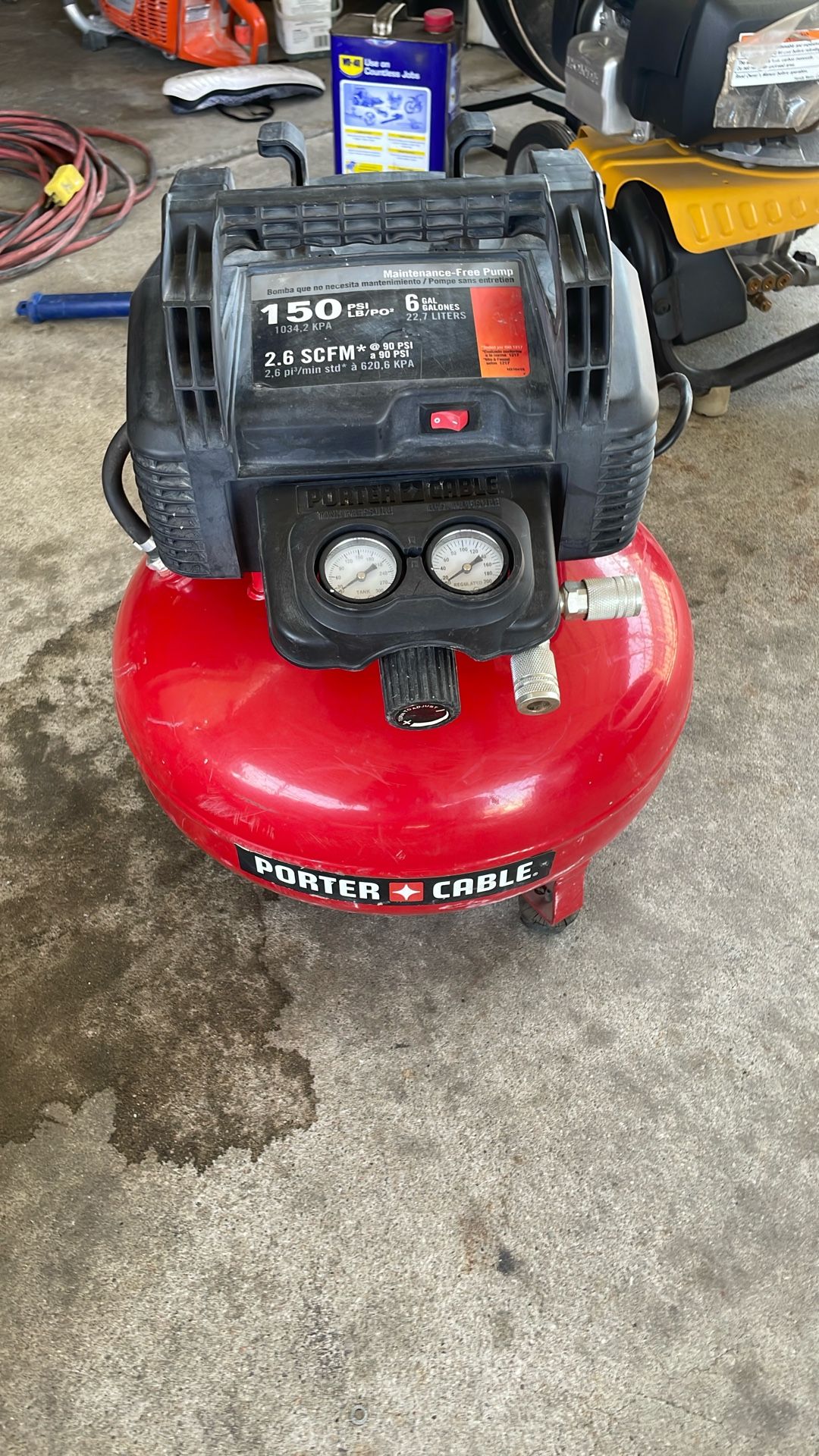 Porter Cable Air Compresor
