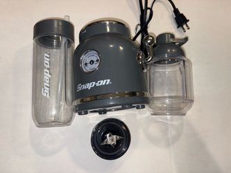 Snap-on Personal Blender Black with Cup & Accessories New Without Box