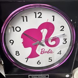 Large Barbie Wall Clock 