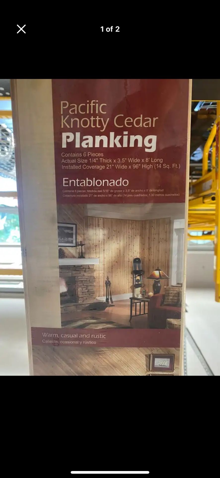 Pacific Knotty Cedar Planking