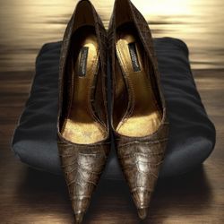 Dolce & Gabbana Leather Heels 