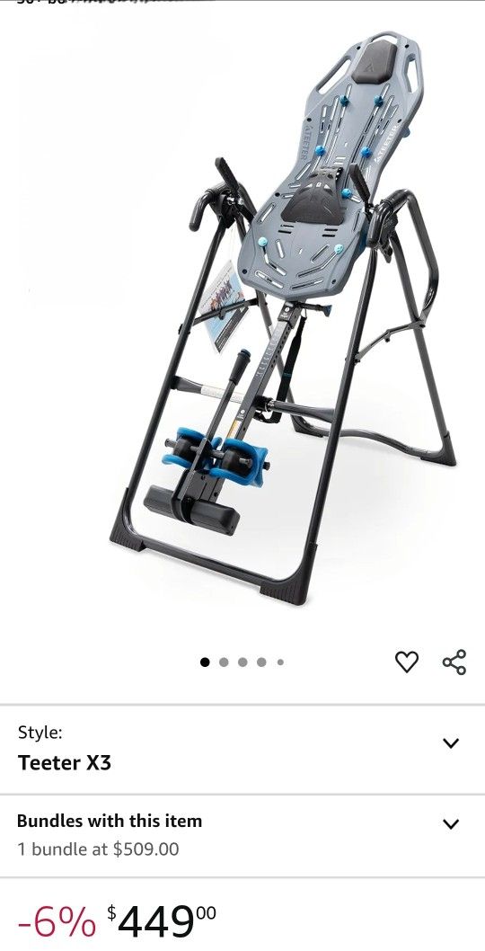 Teeter Fit Spine Inversion Table