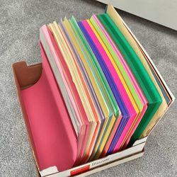 NEW 500+ Colored 8.5” x 11” Paper Crafts / Classroom / Art Supplies Neon Colors