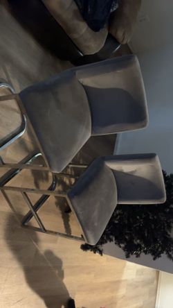 Grey Stool Chairs