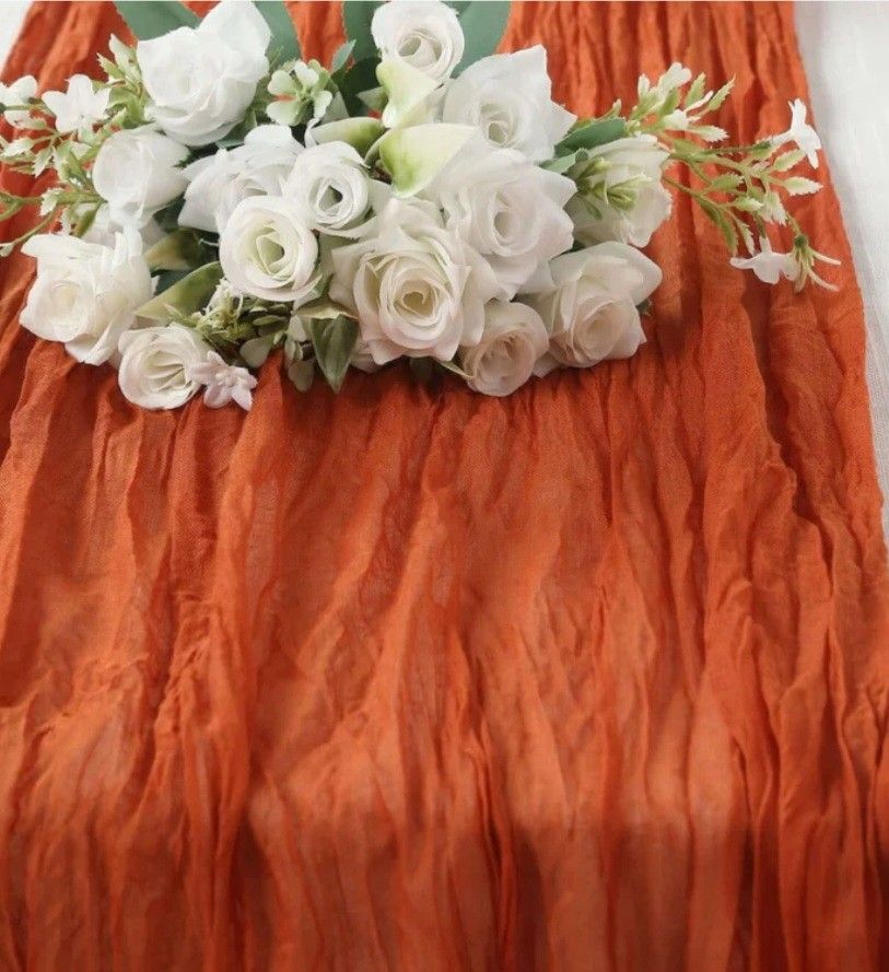 Table Runners- Rust / Terricota/Orange
