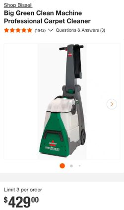 Bissell Big Green Machine Carpet Cleaner