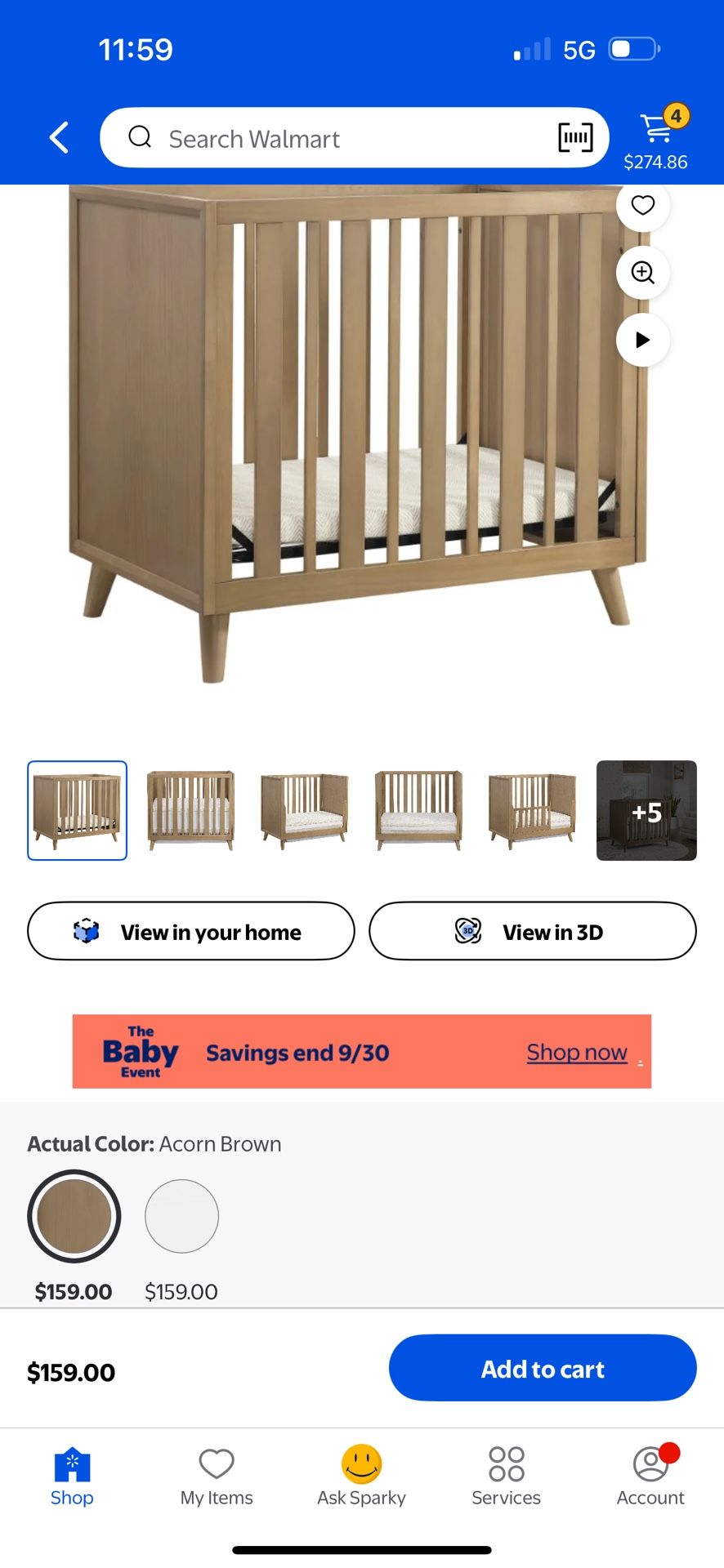 Baby Crib