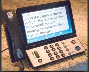 2 new caption Phones