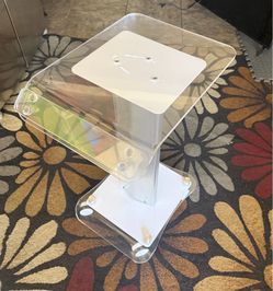 Acrylic Equipment Stand / Medical Cart / Podium Display Stand