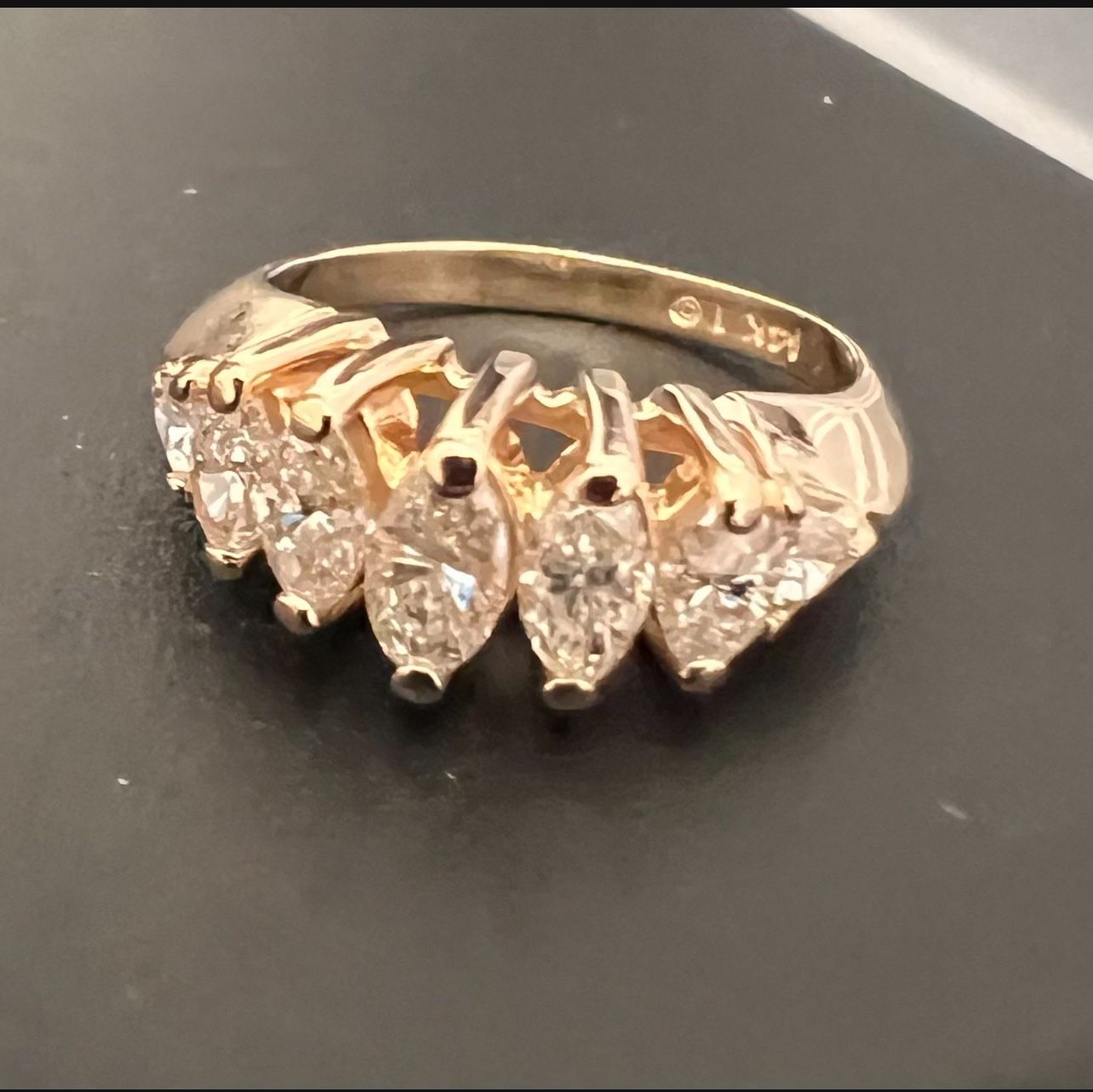 14K Diamond Engagement Ring