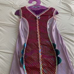 Mermaid Dress Size 5/6/hablo Español