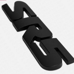 Black Out Tacoma 4 Runner TRD Pro SR5 Emblem Side Rear Door Tailgate Badge Sport
