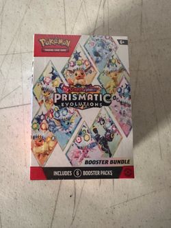 Pokémon Booster Bundle- Prismatic Evolutions (6 packs)