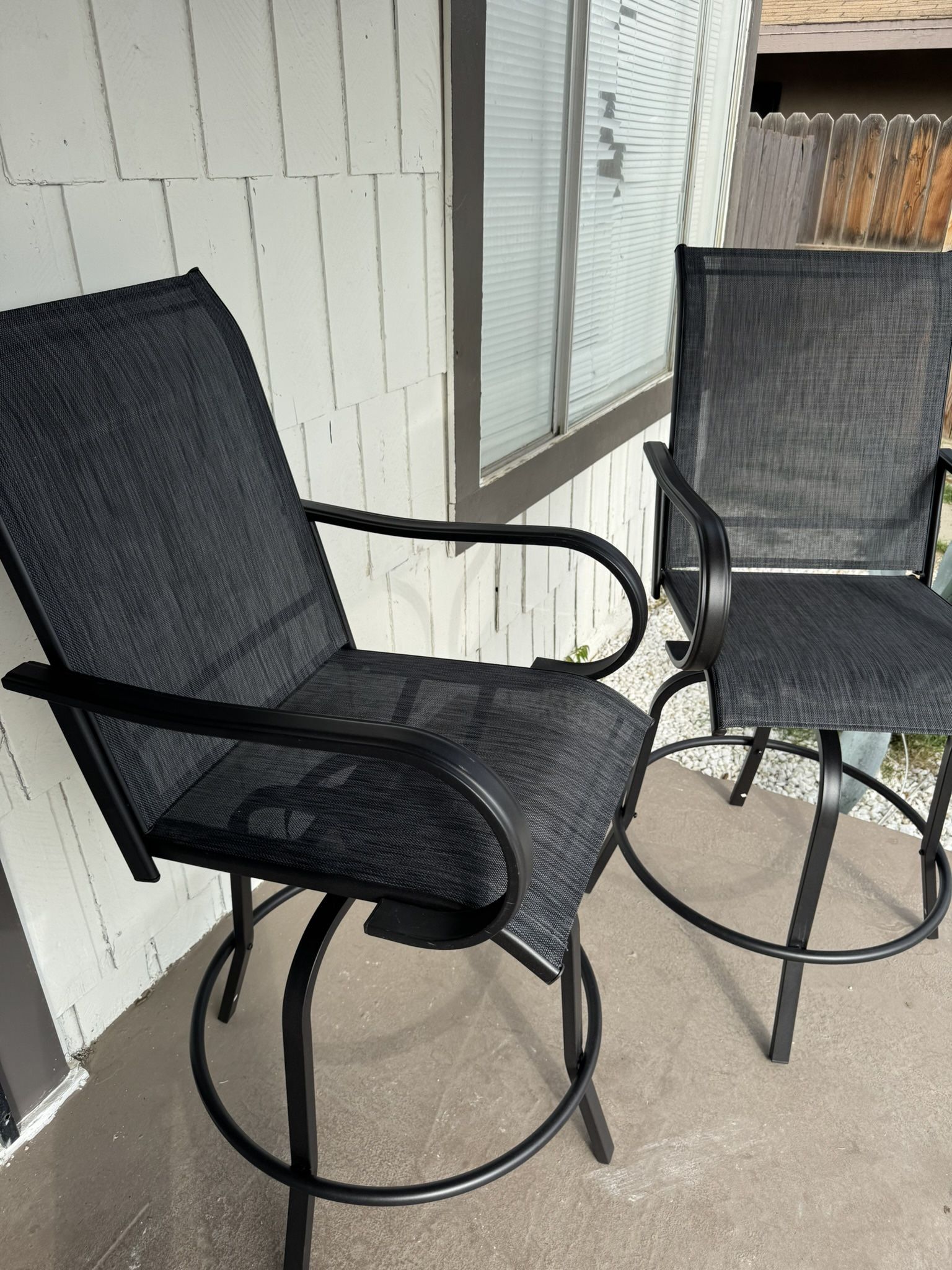 Outdoor Patio High Chairs