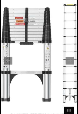 Aluminum Telescoping Extension Ladder