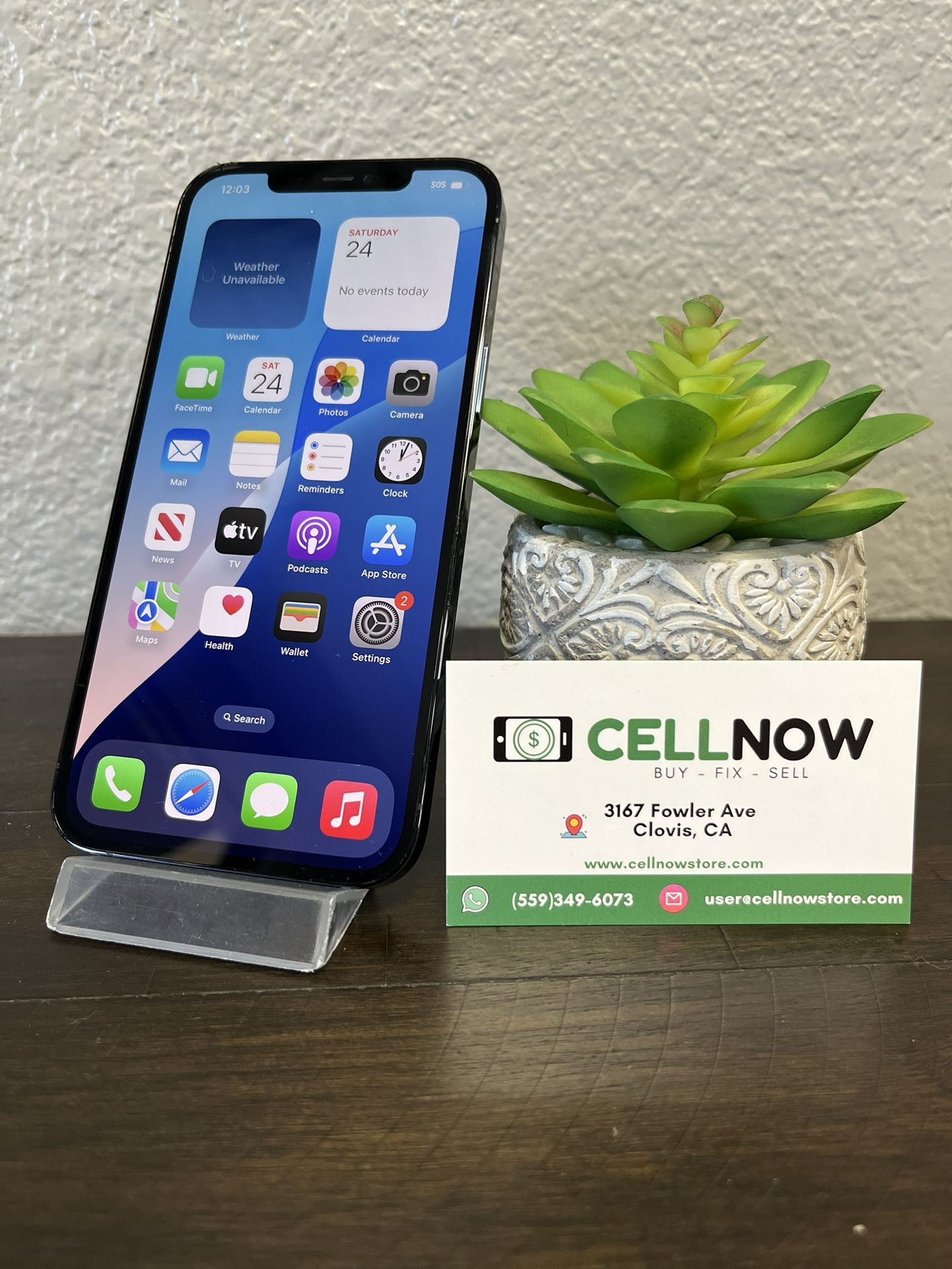 May Promo 🌸 iPhone 12 Pro Max Unlocked 512GB - Blue