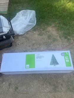 7.5 FT nordmann fir tree unlit