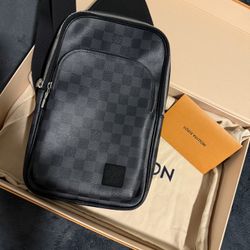 Louis Vuitton Graphite Avenue Sling Bag