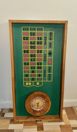 Full Complete Roulette Collectible Board 