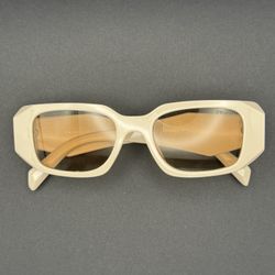 Beige Prada Sunglasses