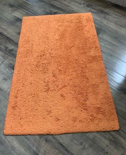 Pottery Barn Orange Area Rug
