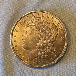 1921 Morgan Silver Dollar 