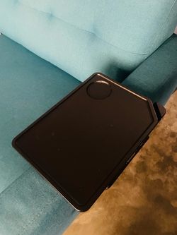 Clip-On Sofa Arm Tray / Couch Arm Table (Black)